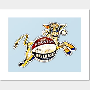 Houston Mavericks Basketball Posters and Art